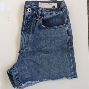 Rag & Bone Denim Shorts, Size 26